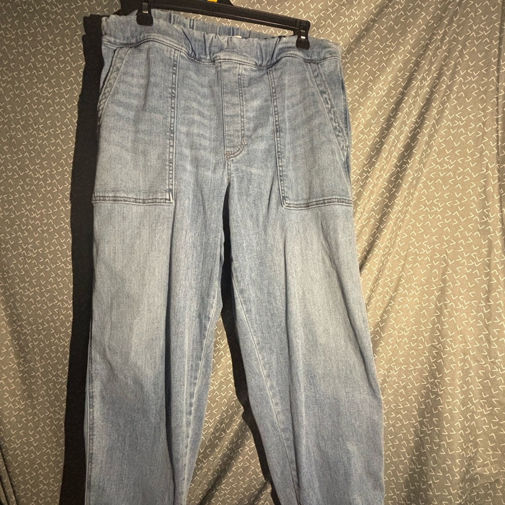 Madewell Light Blue Denim Straight Jeans